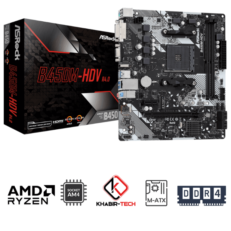 B450M-HDV R4.0 ASRock