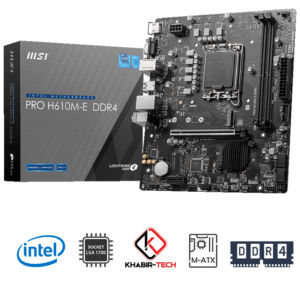 PRO H610M-E DDR4 MSI