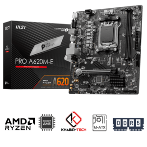 PRO A620M-E MSI DDR5
