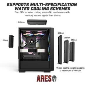 ARES C102 4FAN ARGB - Image 4