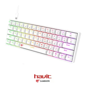 HAVIT KB881L MECHANICAL KEYBOARD WHITE - Image 2