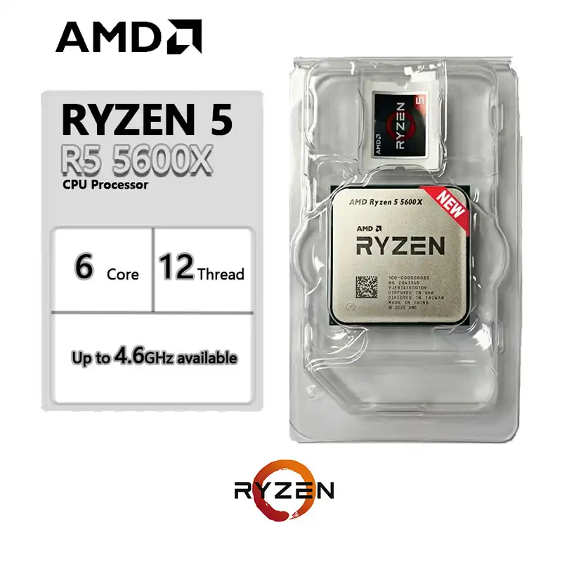 AMD RYZEN 5 5600X TRAY NEW