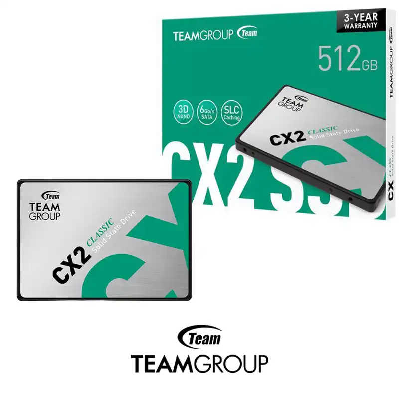 SSD TEAMGROUP 512GB CX2 SATA