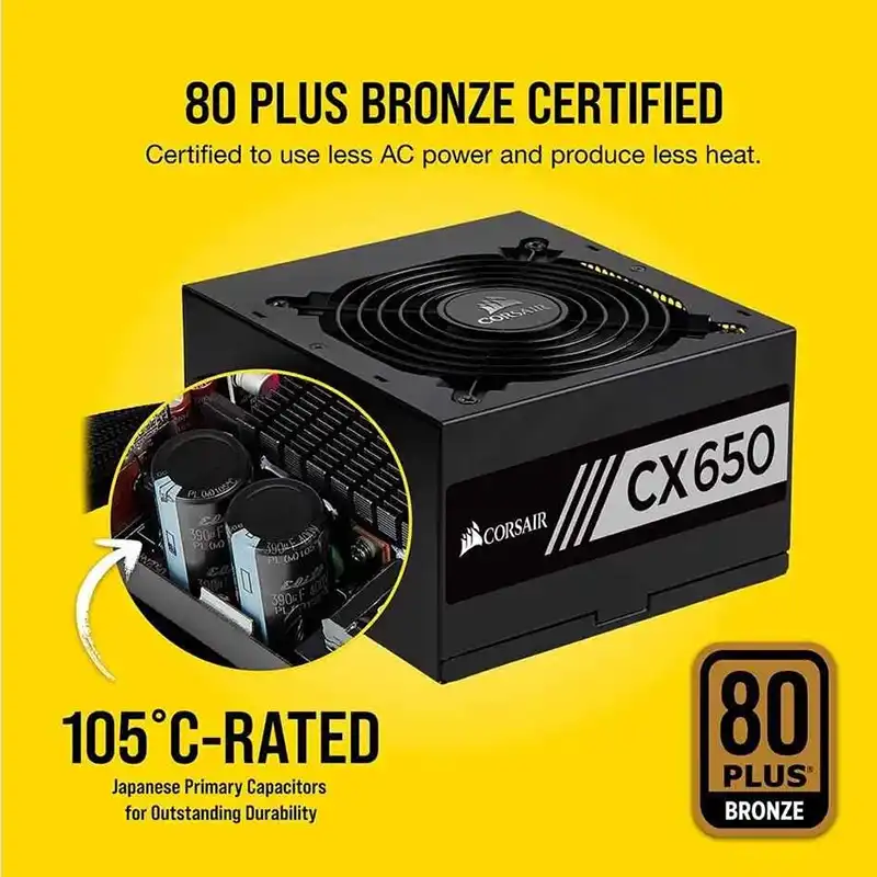 CORSAIR CX650 650W 80 PLUS Bronze