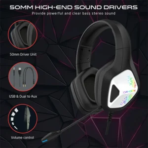 GAMEON GOK905 INFERNUS RGB GAMING HEADSET - Image 6