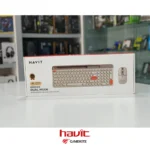HAVIT KB835WB WIRELESS+Bluetooth RECHARGEABLE WHITE