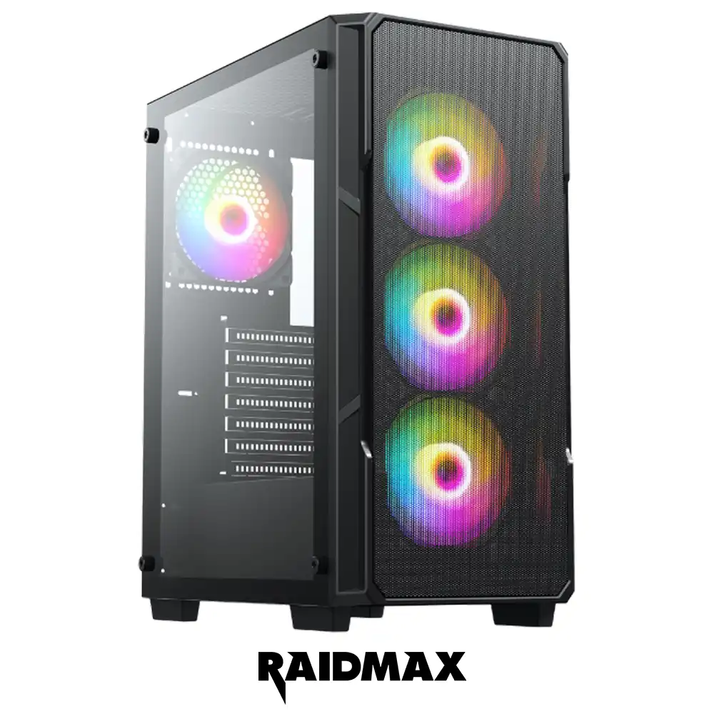 RAIDMAX V212 BLACK 4FAN