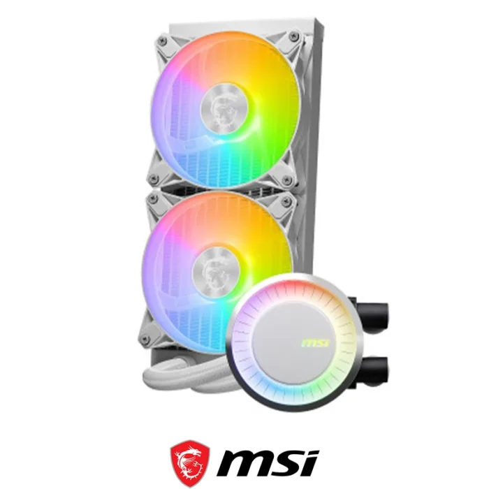 WATERCOOLING MSI MAG CORELIQUID E240 WHITE - KhabirTech