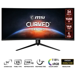 MSI OPTIX MAG342CQR 34" 144Hz 01ms UWQHD