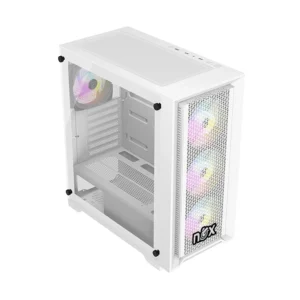 NOX FUSION SPECTRUM WHITE 4 FAN ARGB WITH REMOTE - Image 2