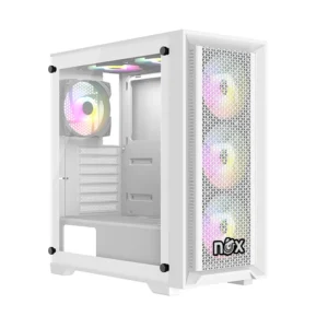 NOX FUSION SPECTRUM WHITE 4 FAN ARGB WITH REMOTE - Image 3