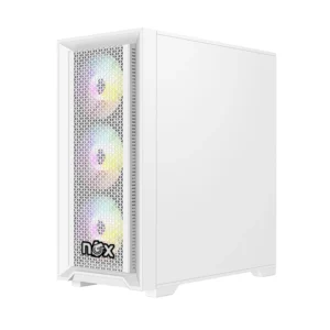NOX FUSION SPECTRUM WHITE 4 FAN ARGB WITH REMOTE - Image 5