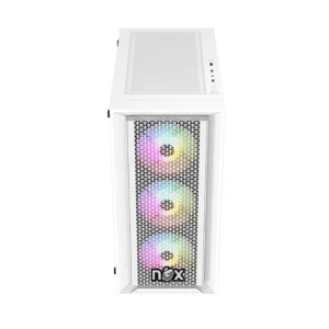NOX FUSION SPECTRUM WHITE 4 FAN ARGB WITH REMOTE - Image 7
