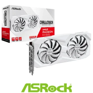 RX 6600 ASROCK Challenger 8GB WHITE GDDR6 NEW