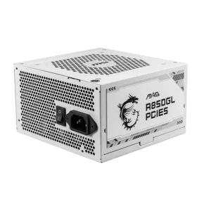 MSI MAG A850GL 850W 80+GOLD PCIE5 FULL MODULAR WHITE - Image 5
