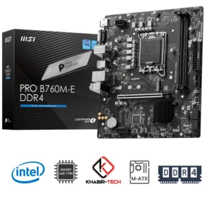 PRO B760M-E DDR4 MSI