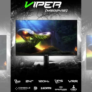 MATOS VIPER 24" FHD 120Hz IPS 1MS CONSOLE COMPATIBLE - Image 2