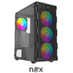 NOX QUANTUM BLACK 4 FAN RGB