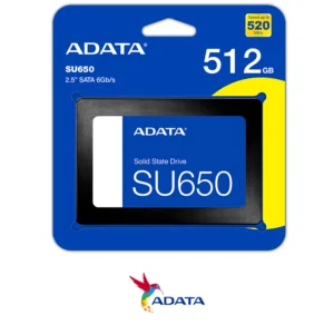 SSD ADATA 512GB SU650 SATA