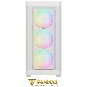 GAMDIAS ATHENA M3 WH 4X PWM ARGB 8-port Hub Gen 2 Type-C - Image 4