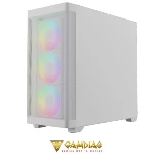 GAMDIAS ATHENA M3 WH 4X PWM ARGB 8-port Hub Gen 2 Type-C - Image 6