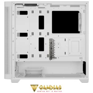 GAMDIAS ATHENA M3 WH 4X PWM ARGB 8-port Hub Gen 2 Type-C - Image 7