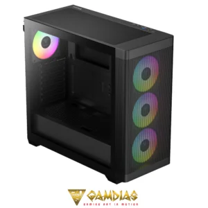GAMDIAS ATHENA M3 BK 4X PWM ARGB 8-port Hub Gen 2 Type-C - Image 5