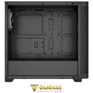 GAMDIAS ATHENA M3 BK 4X PWM ARGB 8-port Hub Gen 2 Type-C - Image 7