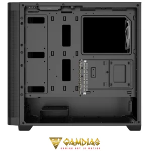 GAMDIAS ATHENA M3 BK 4X PWM ARGB 8-port Hub Gen 2 Type-C - Image 8