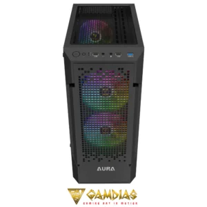GAMDIAS AURA GC7 TG 3X RGB FANS - Image 4