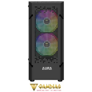 GAMDIAS AURA GC7 TG 3X RGB FANS - Image 5