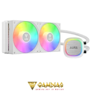 WATERCOOLING GAMDIAS AURA GL240 V2 WH