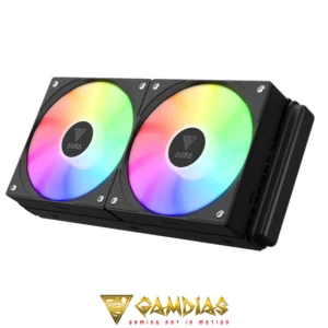 WATERCOOLING GAMDIAS AURA GL240 V2 BK - Image 4