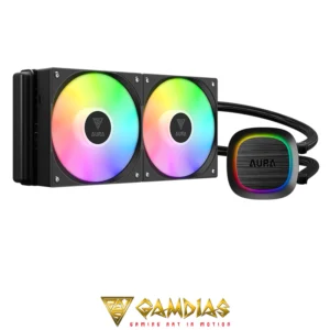 WATERCOOLING GAMDIAS AURA GL240 V2 BK