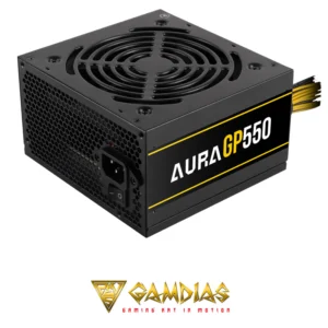GAMDIAS AURA GP550 550W 80 PLUS White efficiency - Image 2