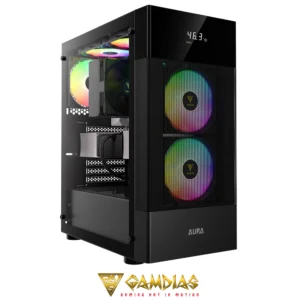 GAMDIAS AURA GC5 ARGB 3X ARGB Digital Display - Image 2