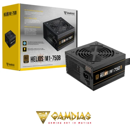 GAMDIAS HELIOS M1-750B 750W 80 Plus Bronze FLAT CABLE