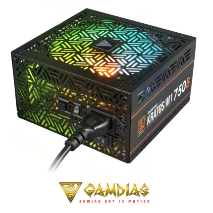 GAMDIAS KRATOS M1-750B 80+ BRONZE 750W FLAT CABLE