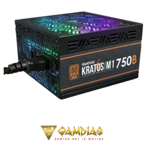 GAMDIAS KRATOS M1-750B 80+ BRONZE 750W FLAT CABLE - Image 4