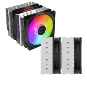 AIR COOLER Cooler Master T620S ARGB Double Tower 6 Heat Pipe - Image 4