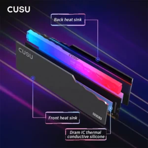 RAM CUSU KIT 16GB (8*2) DDR4 3200MHZ RGB D360 NEW - Image 4