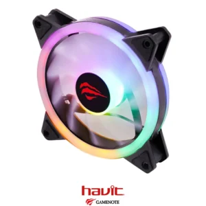 FAN HAVIT F2089 RGB120x120cm Quiet High Airflow
