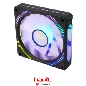 FAN Havit F2096 120mm RGB BK1800RPM - Image 2