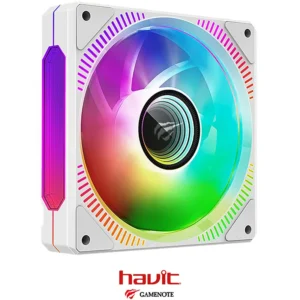 FAN Havit F2096 120mm RGB WHITE 1800RPM