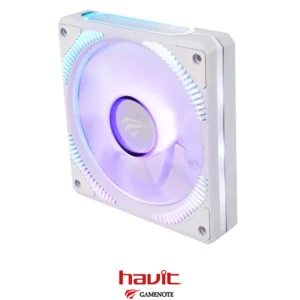 FAN Havit F2096 120mm RGB WHITE 1800RPM - Image 2