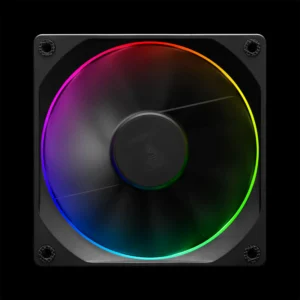 4 PACK ULTRA SILENT ARGB FAN AEOLUS M3-1204R GAMDIAS - Image 5