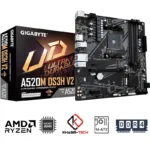 A520M DS3H GIGABYTE 4 SLOT RGB FUSION 2.0