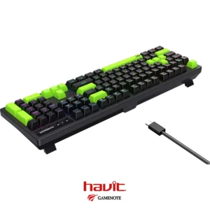 Havit KB893L Blue Switch Backlit RGB Mechanical - Image 2