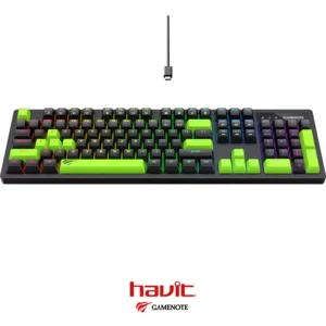 Havit KB893L Blue Switch Backlit RGB Mechanical - Image 4