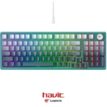 Havit KB899L 97 Keys Rainbow LED Backlit Green Mechanical